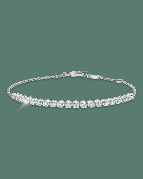 Bangle with Pavé